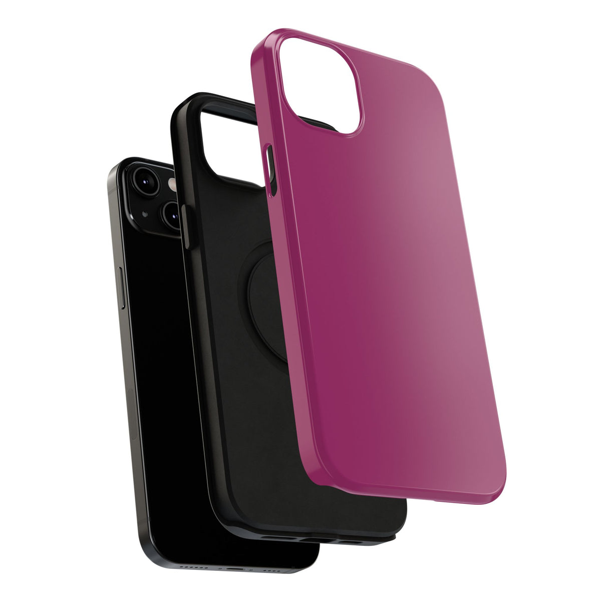Impact-Resistant Phone Case – Orchard Plum – Compatible with iPhone 11–17 & Samsung Galaxy S22–S26 Series