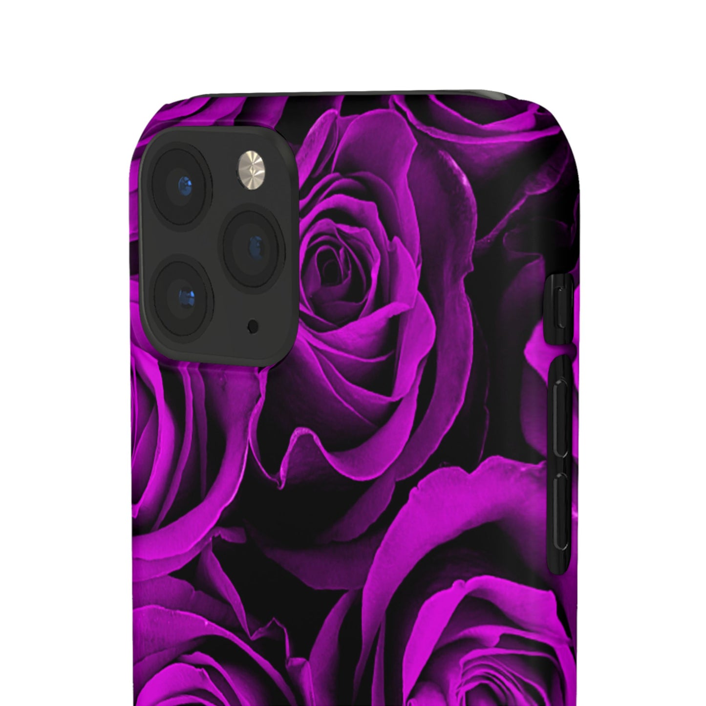 Snap Phone Case – Amethyst Roses