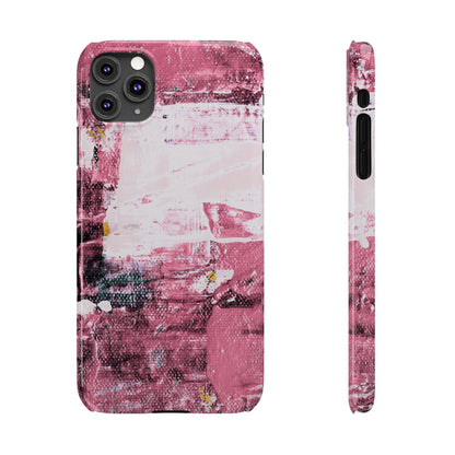 Slim Phone Case – Faded Cranberry – Compatible with iPhone 11–17 Series