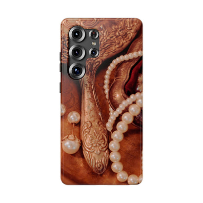 Impact-Resistant Phone Case – Bronze Vanity