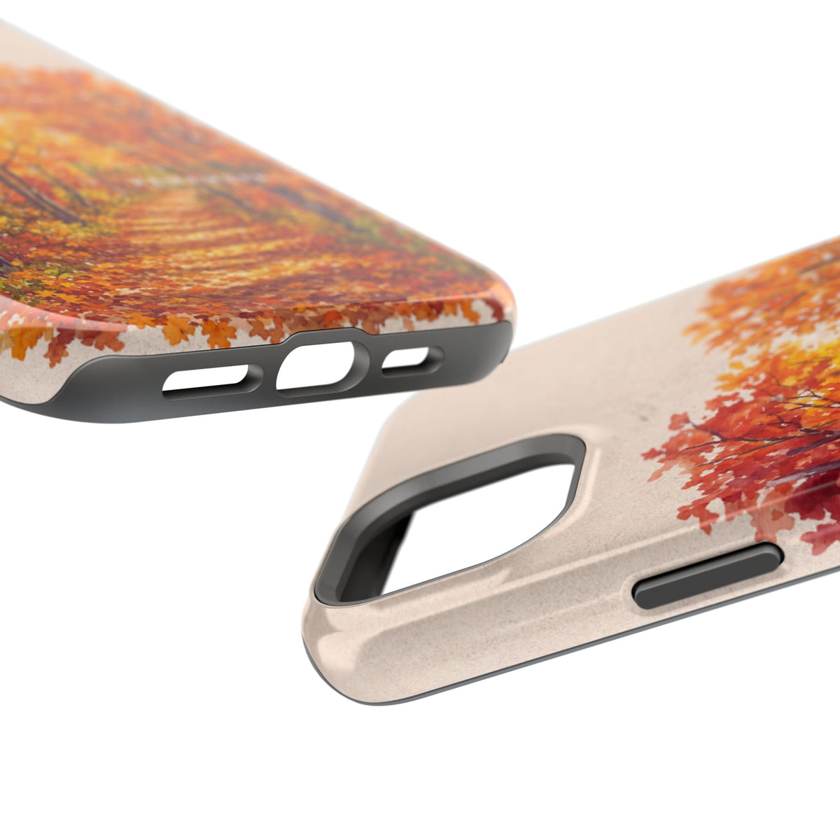 Wireless-Charging Compatible Case – Autumn Remembered – Compatible with iPhone 13–17 & Samsung Galaxy S25–S26 Series