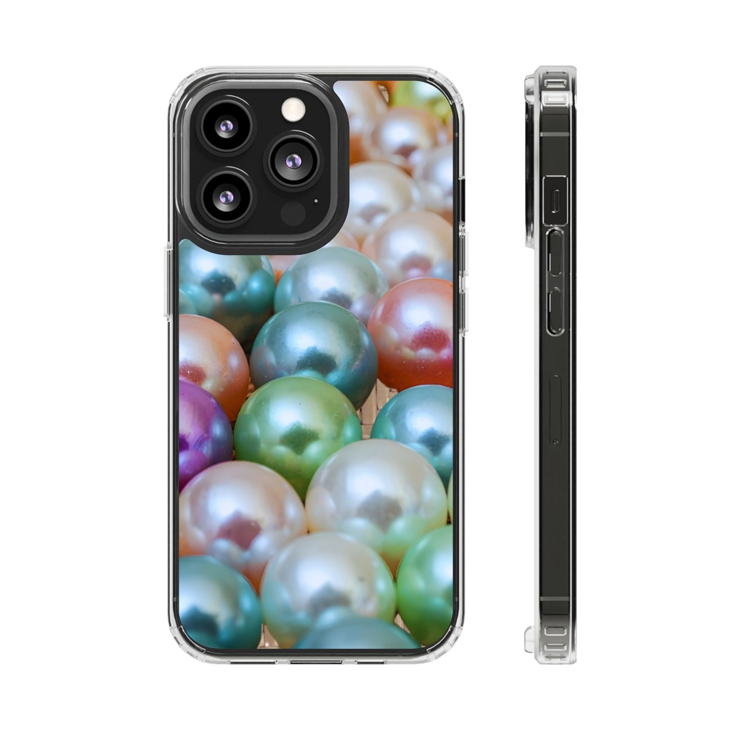 Clear Magnetic Phone Case – Pearl Pop