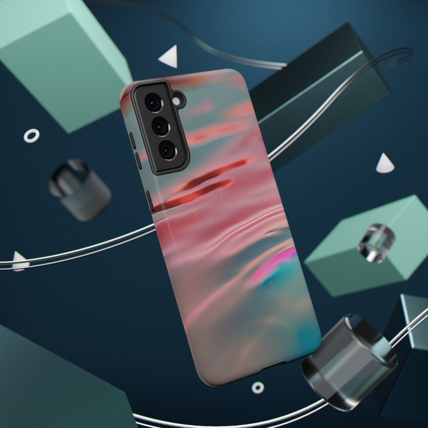 Impact-Resistant Phone Case – Liquid Sunset