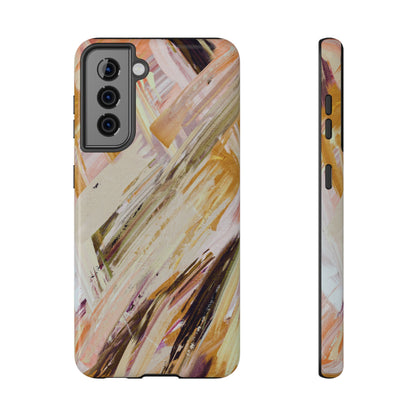 Impact-Resistant Phone Case – Brush & Bronze