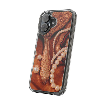 Clear Phone Case – Bronze Vanity
