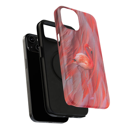 Impact-Resistant Phone Case – Scarlet Plume