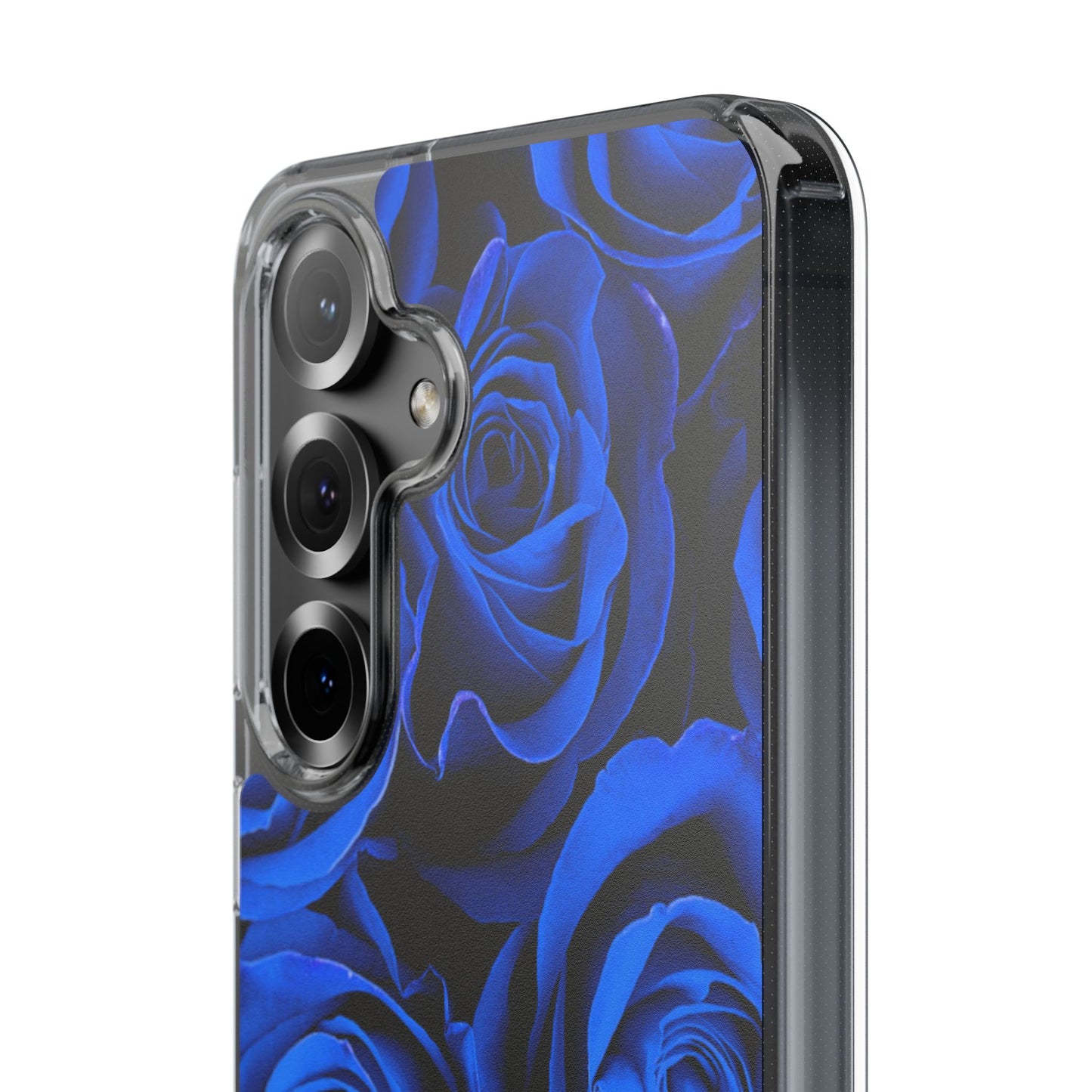 Clear Phone Case – Midnight Bloom
