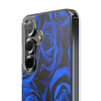 Clear Phone Case – Midnight Bloom