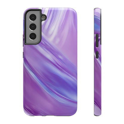 Impact-Resistant Phone Case – Lavender Wave