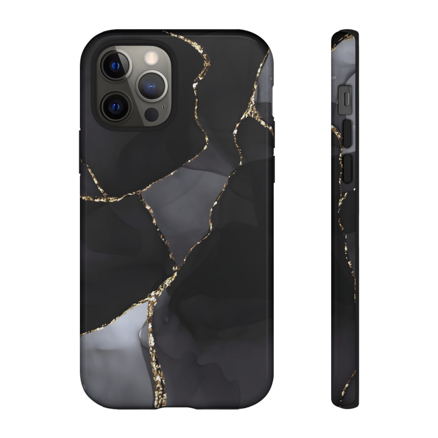 Protective Phone Case – Obsidian Vein