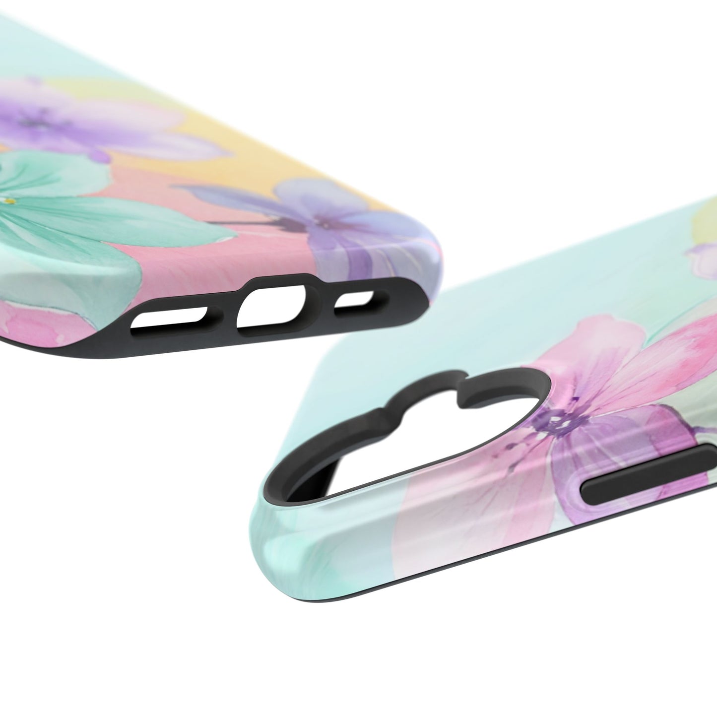 Wireless-Charging Compatible Case – Water Petal