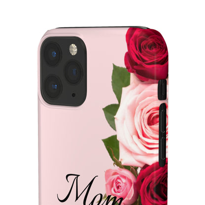 Snap Phone Case – Mom’s Rose Bouquet