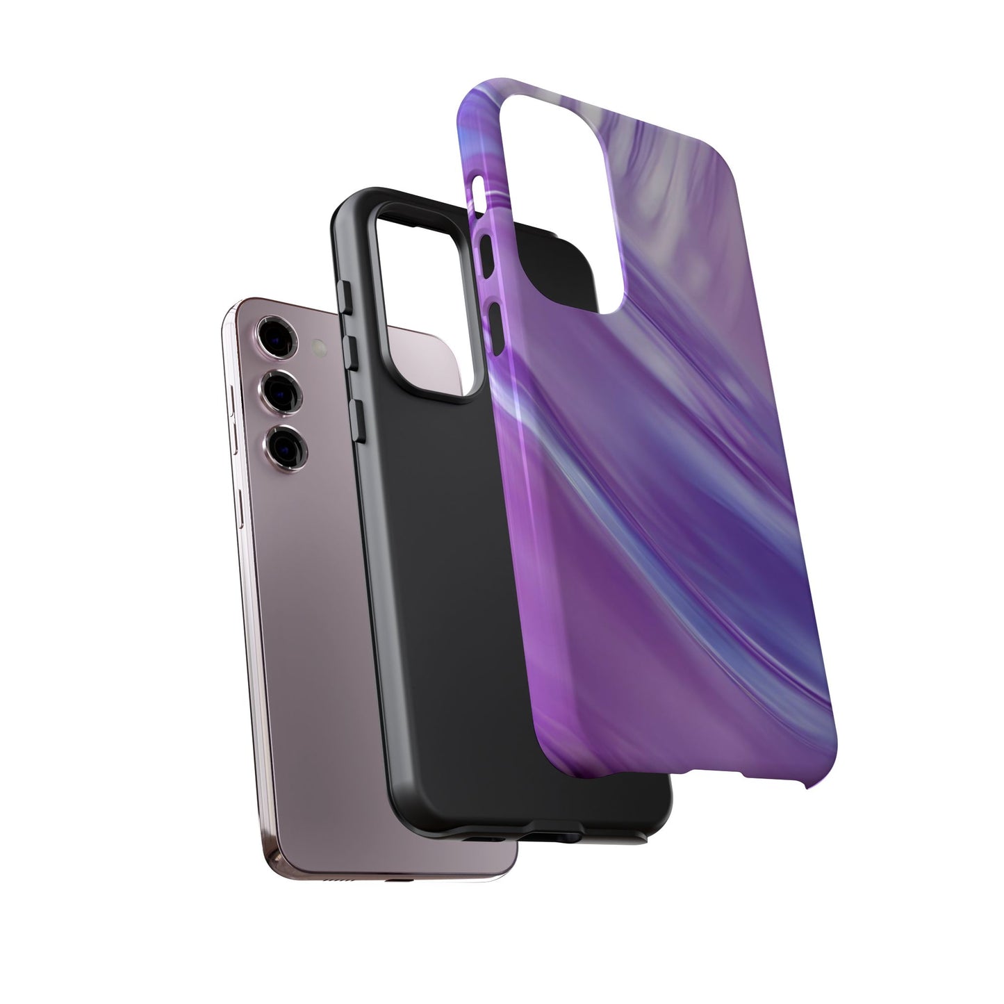 Protective Phone Case – Lavender Wave