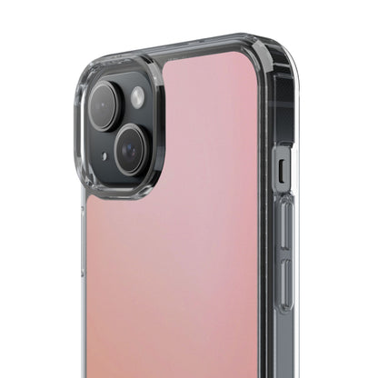 Clear Phone Case – Peachy Calm
