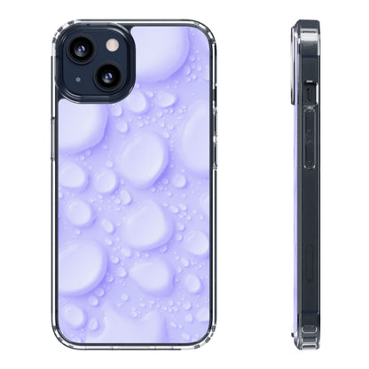 Clear Phone Case – Lilac Dew