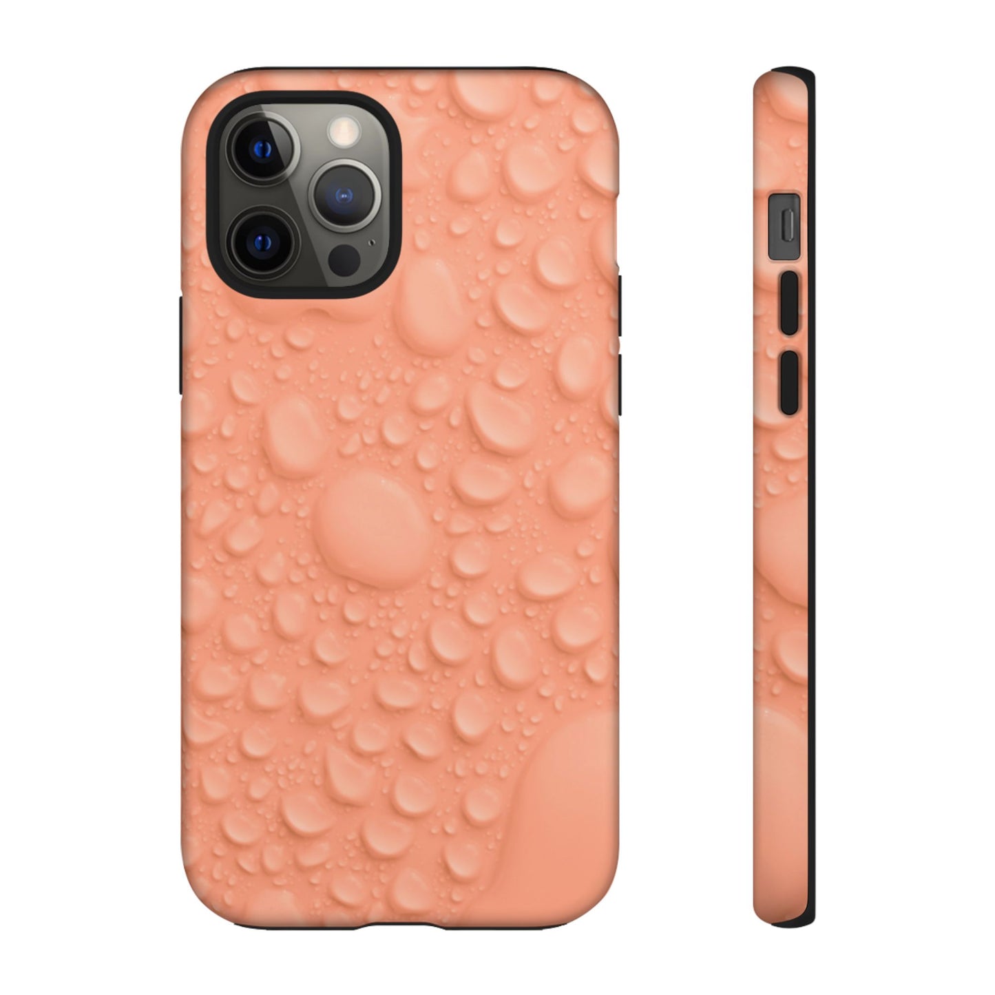 Protective Phone Case – Apricot Rain
