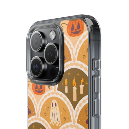 Clear Phone Case – Vintage Haunt – Compatible with iPhone 13–17 & Samsung Galaxy S25–S26 Series