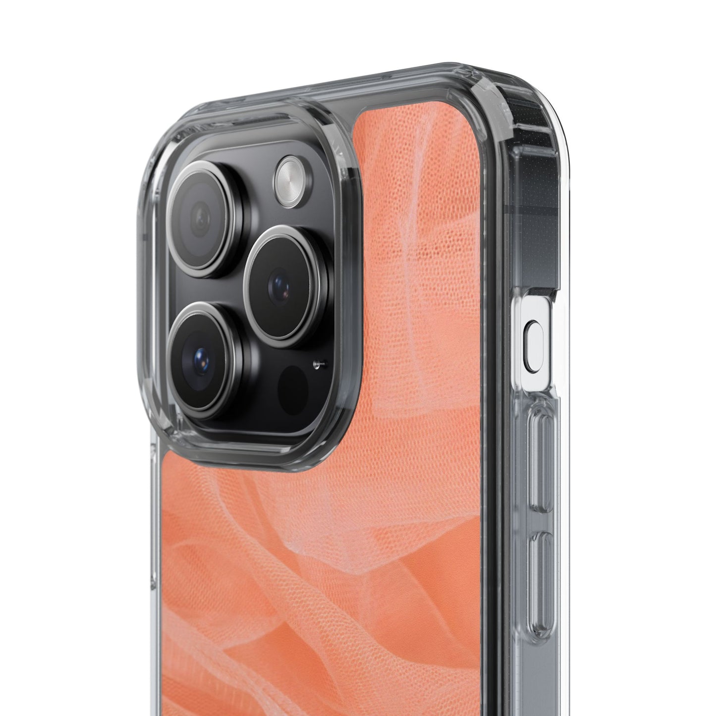 Clear Phone Case – Coral Veil