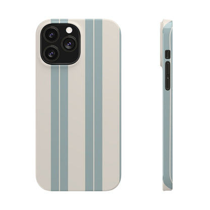 Slim Phone Case – Coastal Stripe