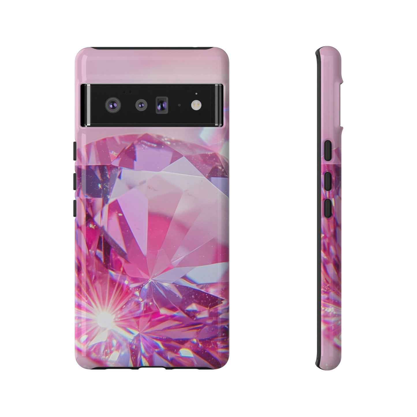Protective Phone Case – Pink Ice