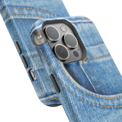 Wireless-Charging Compatible Case – Blue Jean Baby