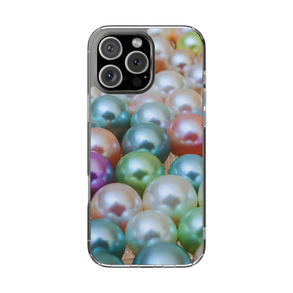 Clear Phone Case – Pearl Pop