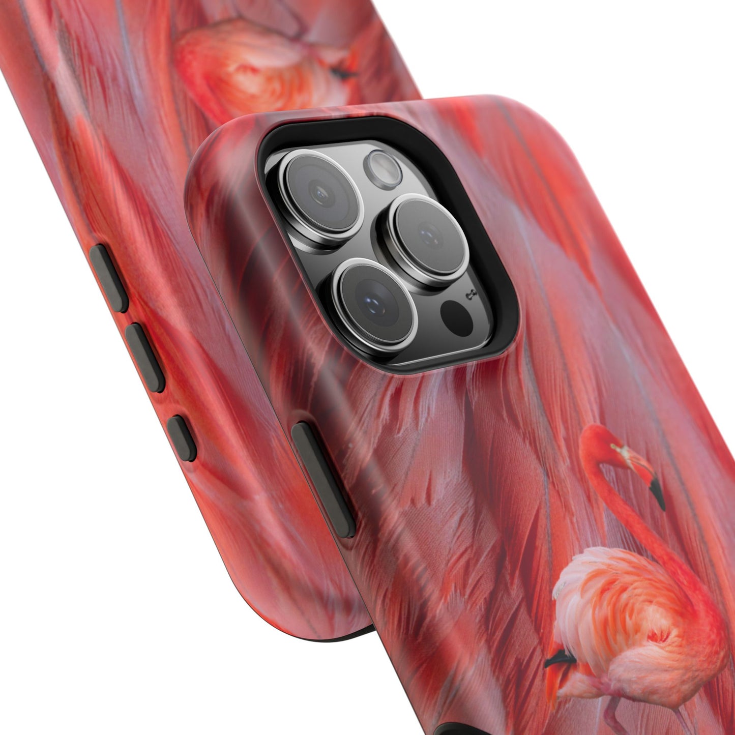 Impact-Resistant Phone Case – Scarlet Plume