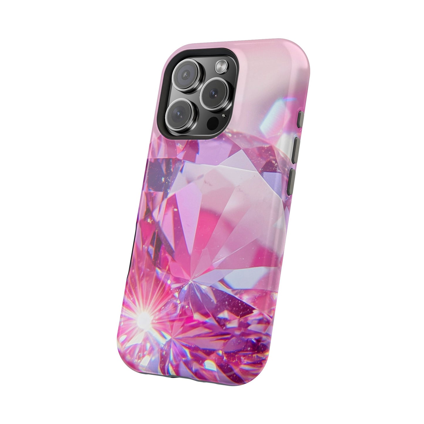 Wireless-Charging Compatible Case – Pink Ice