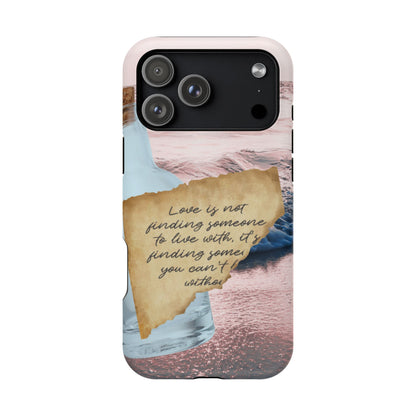 Impact-Resistant Phone Case – Written in the Tide – Compatible with iPhone 11–17 & Samsung Galaxy S22–S26 Series