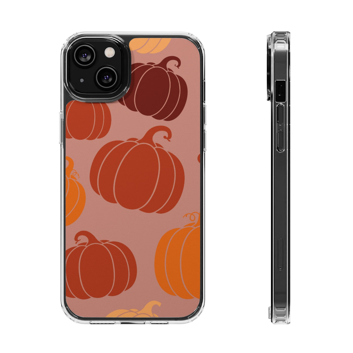 Clear Magnetic Phone Case – Pumpkin Mood
