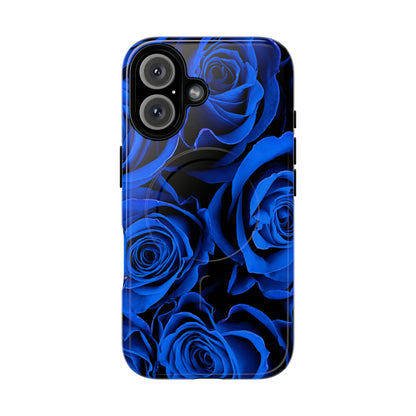 Protective Magnetic Phone Case – Midnight Bloom
