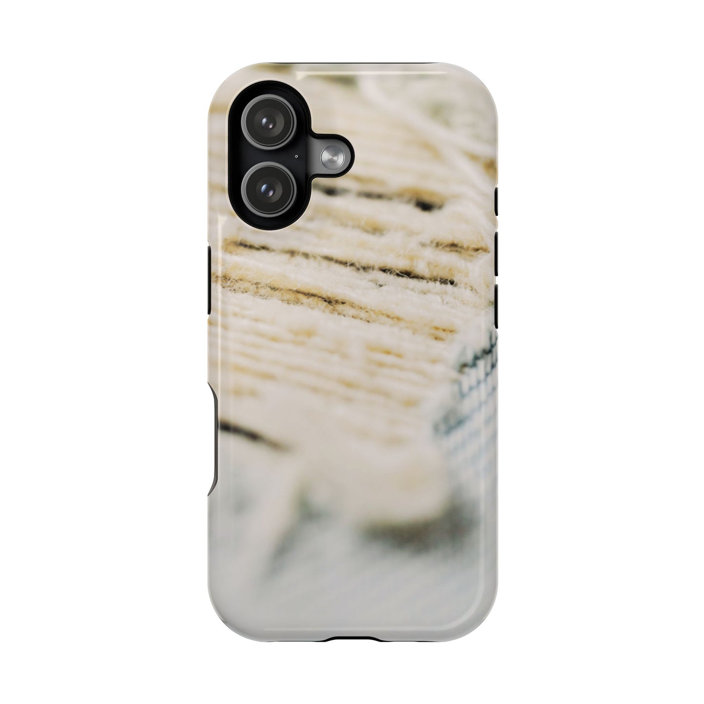Wireless-Charging Compatible Phone Case – Woven Warmth