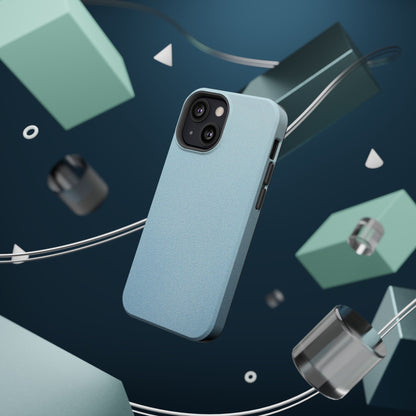 Wireless-Charging Compatible Case – Blue Whisper