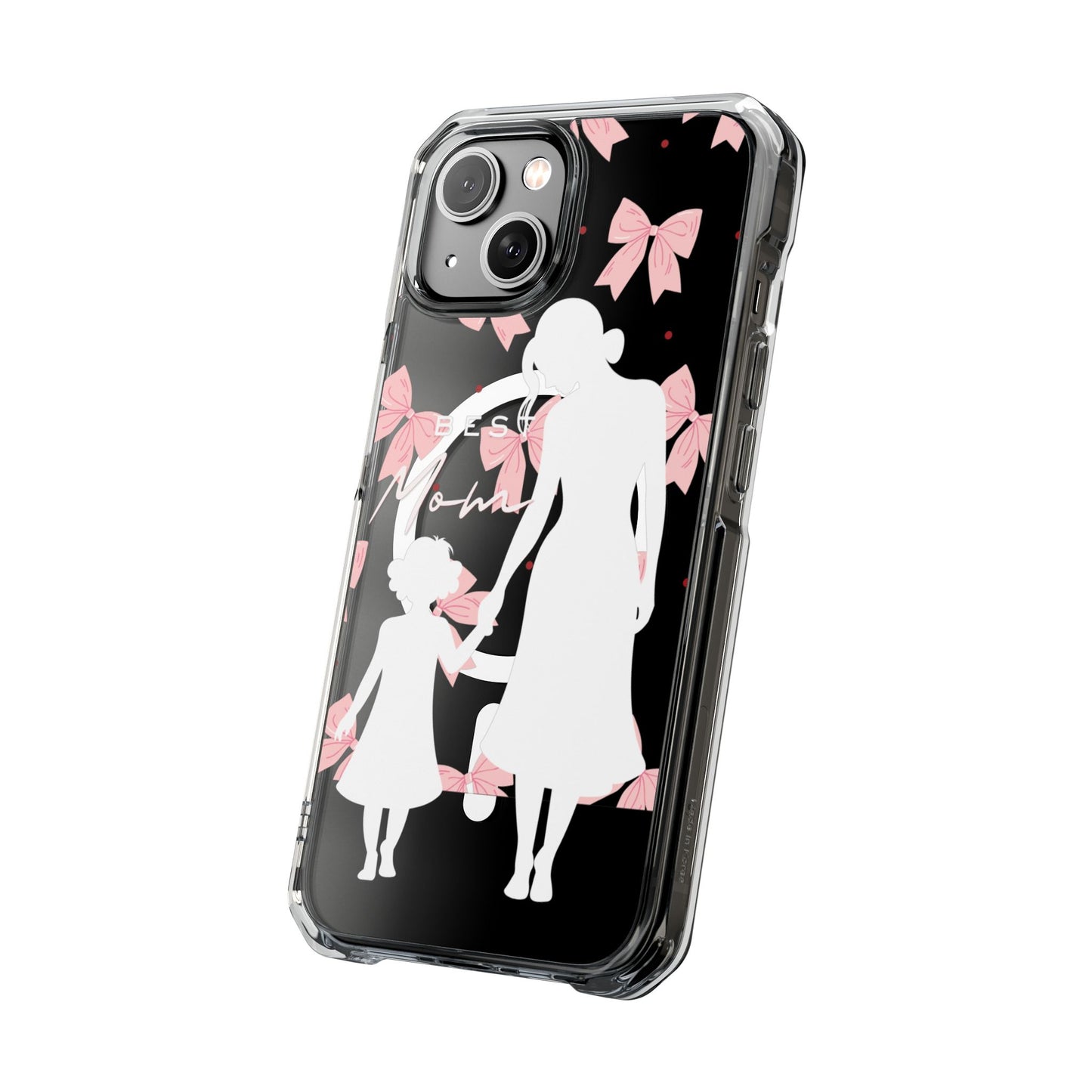 Clear Magnetic Phone Case – Best Mom: My Little Girl