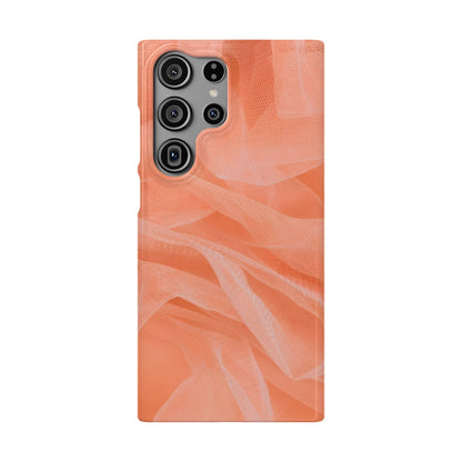 Snap Phone Case – Coral Veil