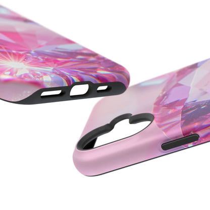Impact-Resistant Phone Case – Pink Ice