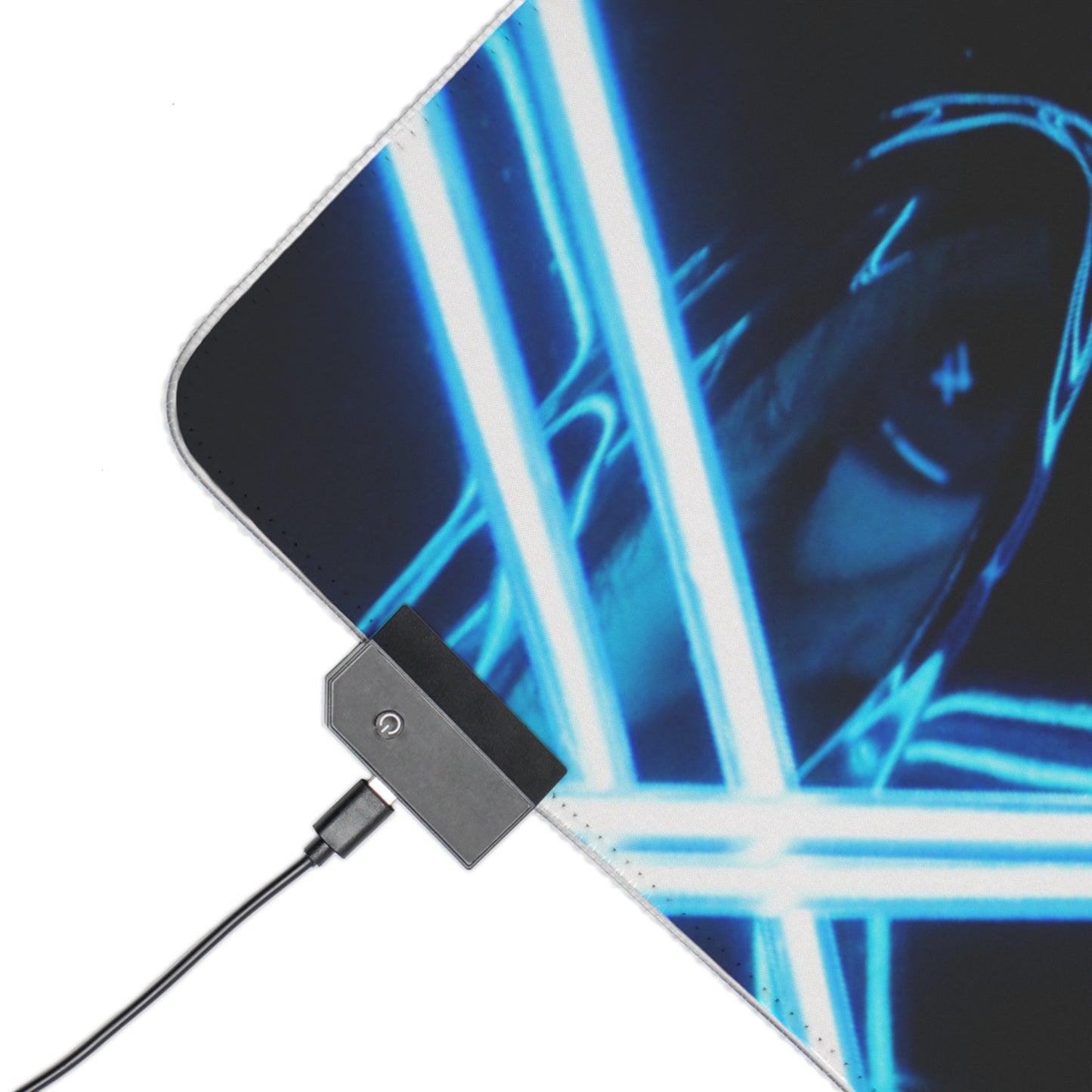 Gaming LED Desk Mat – Neon Anarchy