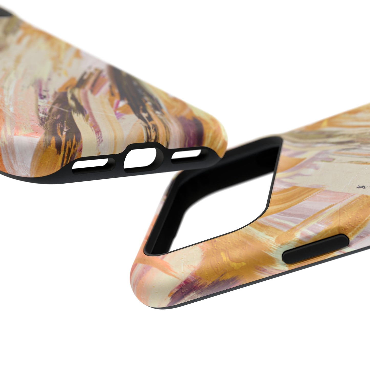 Impact-Resistant Phone Case – Brush & Bronze