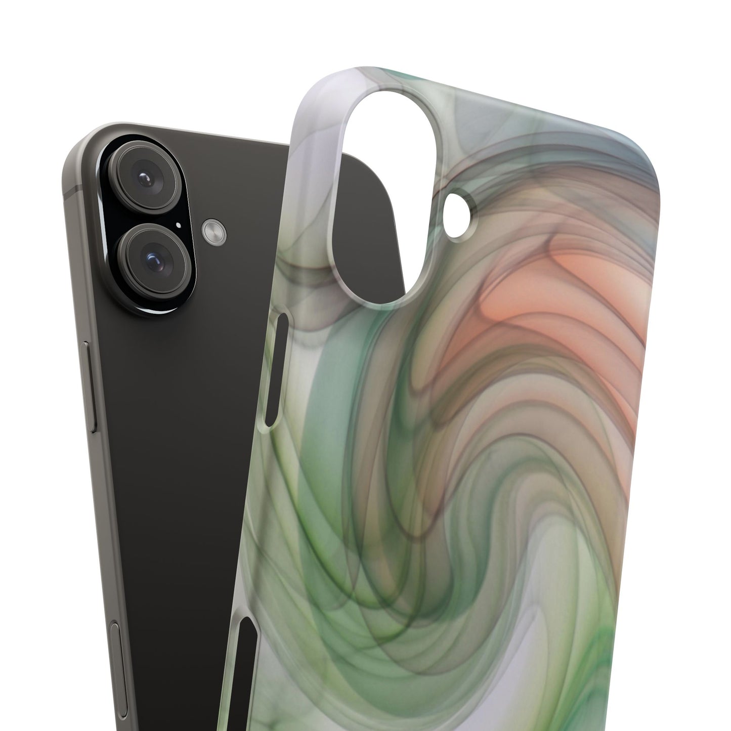 Snap Phone Case – Marble Flow