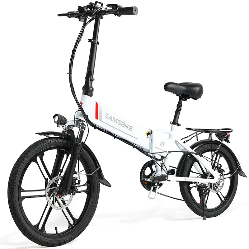 [UK Direct]  20LVXD30-II 10AH 48V 350W Electric Moped Bike 20 Inch E-Bike 40-80Km Mileage Electric Bike Max Load 120-150Kg