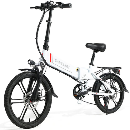 [UK Direct]  20LVXD30-II 10AH 48V 350W Electric Moped Bike 20 Inch E-Bike 40-80Km Mileage Electric Bike Max Load 120-150Kg