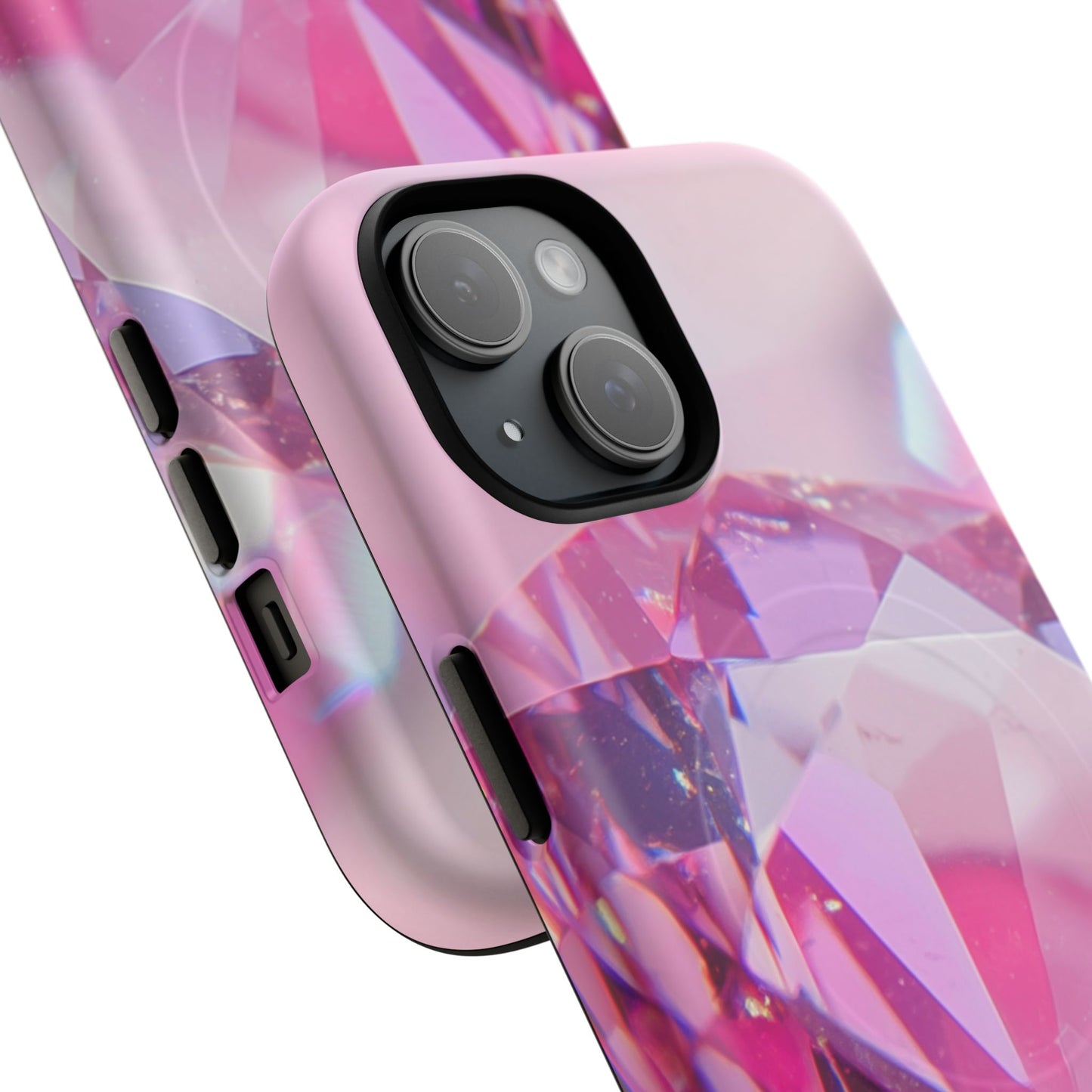 Protective Magnetic Phone Case – Pink Ice