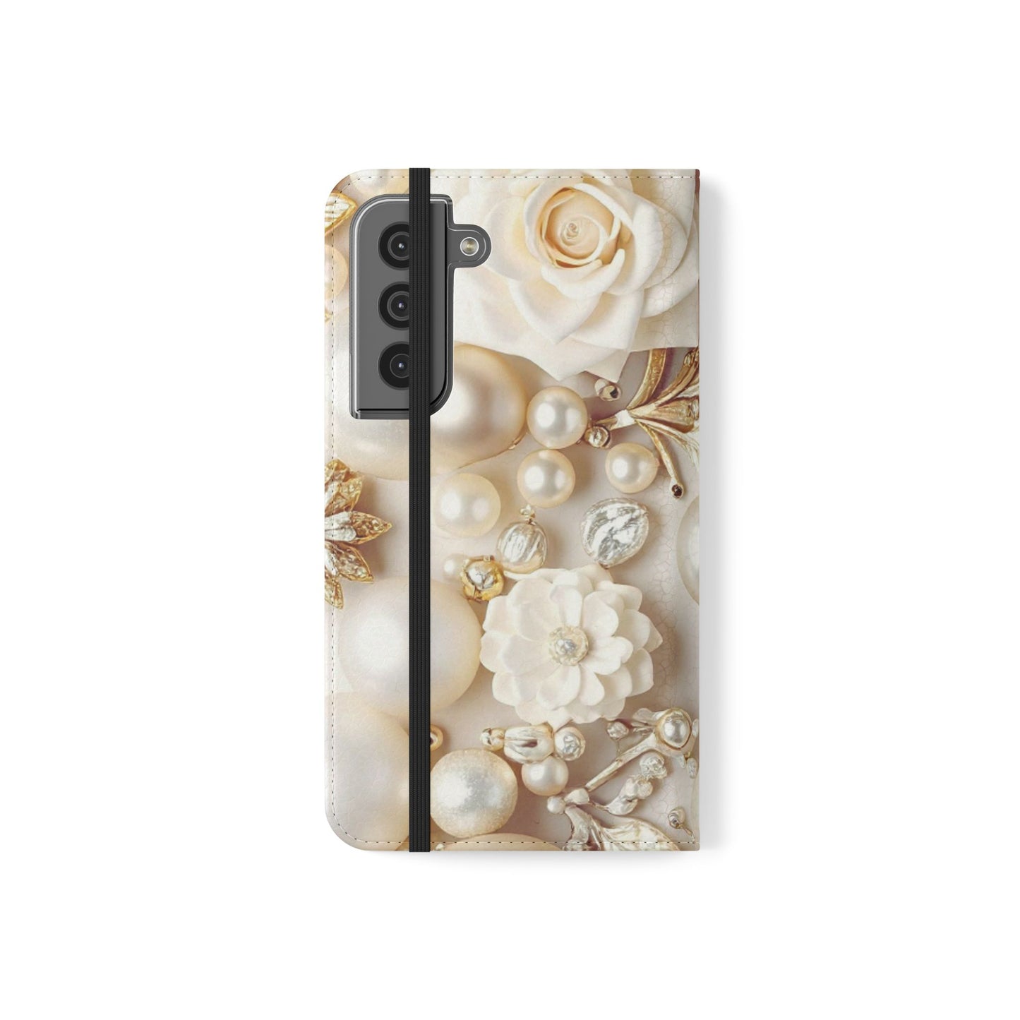 Flip Case – Ivory Opulence