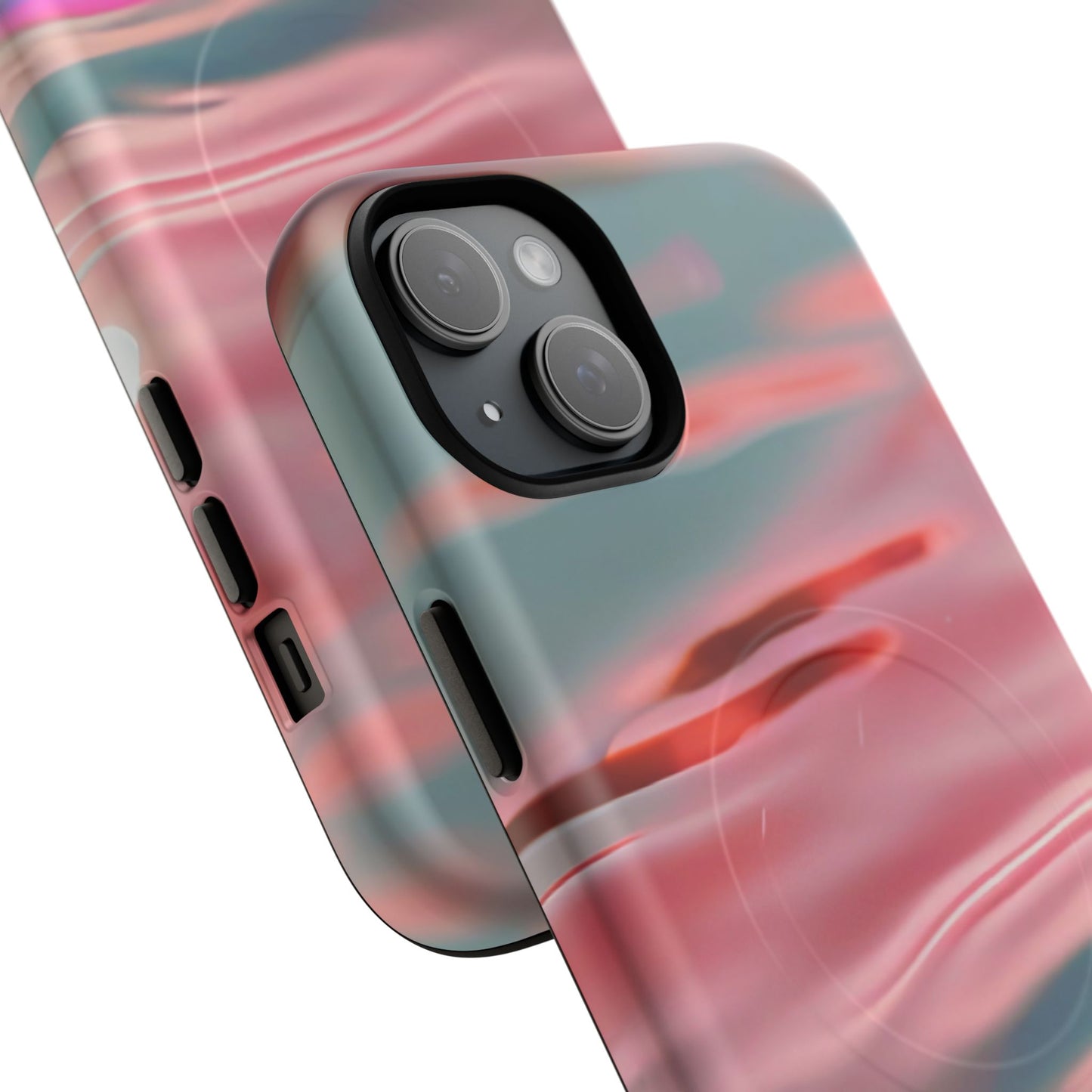 Protective Magnetic Phone Case – Liquid Sunset