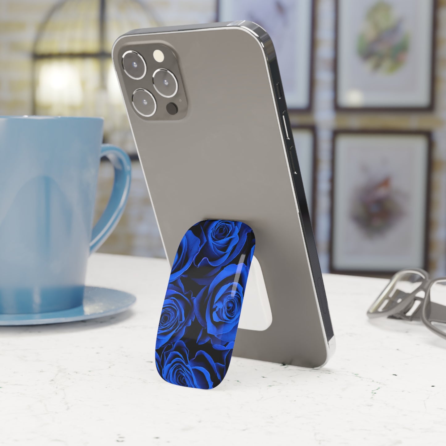 Phone Grip – Midnight Bloom