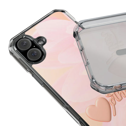 Clear Magnetic Phone Case – Petals For Mom