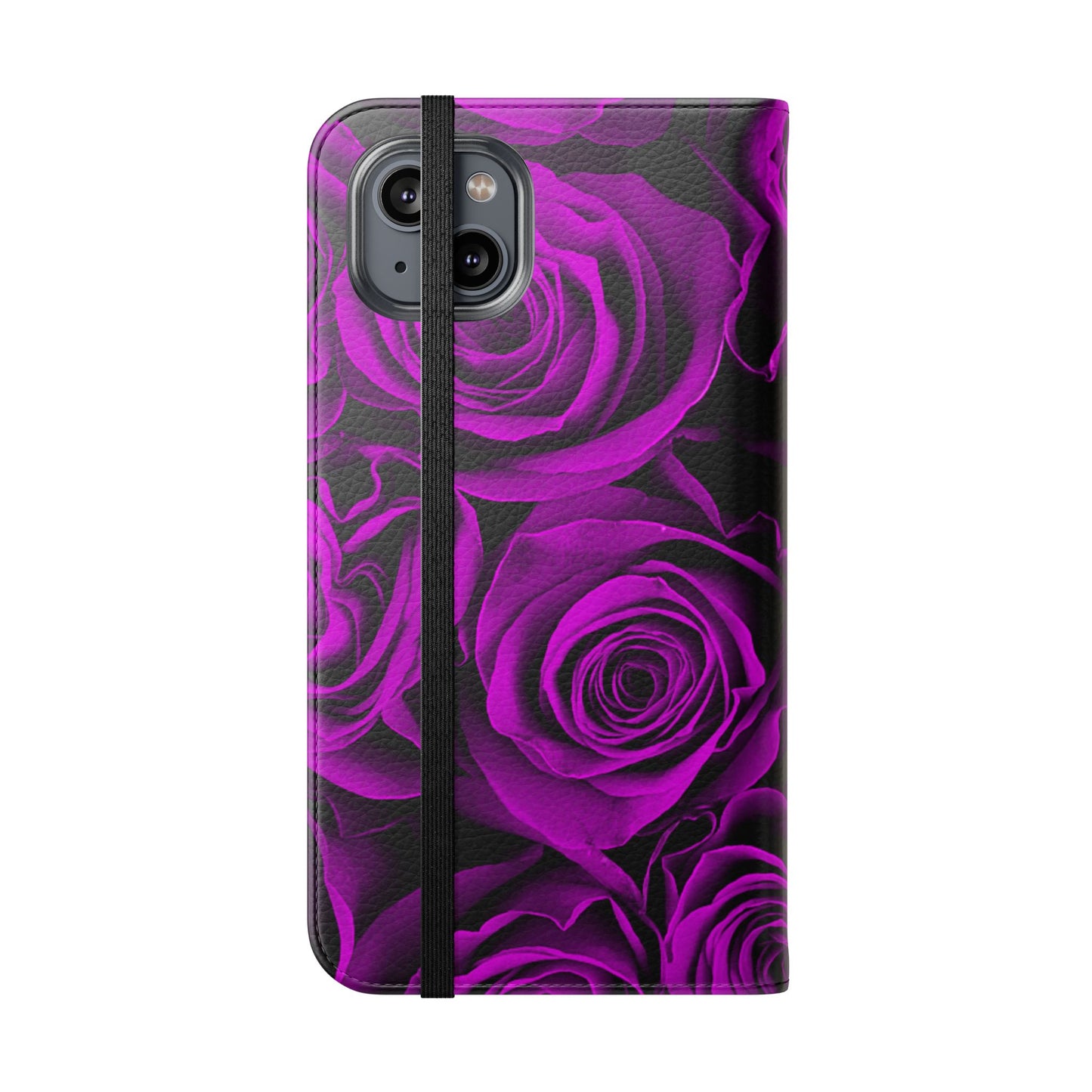 Flip Case – Amethyst Roses