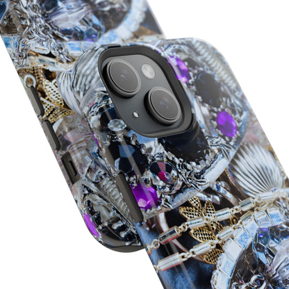 Impact-Resistant Phone Case – Chrome Jewel