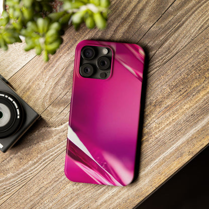 Slim Phone Case – Magenta Motion