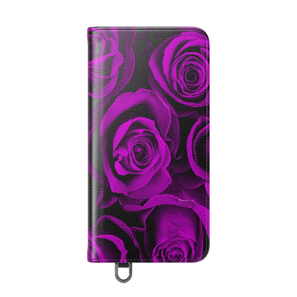 Flip Case – Amethyst Roses